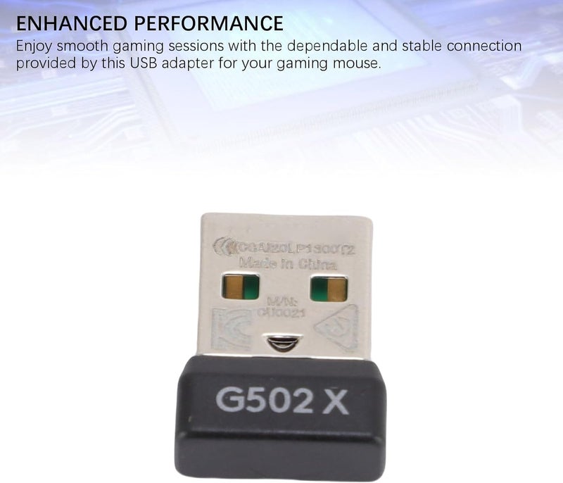 TALTAW New USB Dongle Mouse Receiver Adapter Replacement for Logitech G502X / G502X Plus Lightspeed Wireless Gaming Mouse (G502X) - Image 4